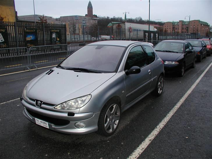 Peugeot 206 RC Rallybil (Morten) - da den blev hentet i sverige billede 2