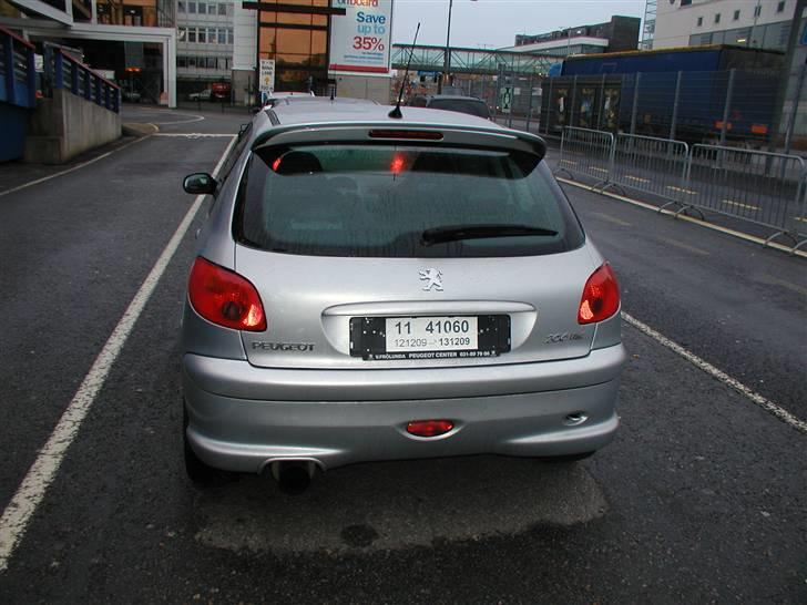 Peugeot 206 RC Rallybil (Morten) - da den blev hentet i sverige billede 3