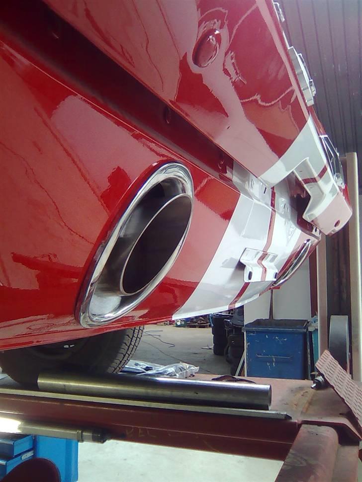 Ford Mustang GT350 ***solgt*** - Håndlavet 3" rustfri udst med rustfrie Flowmaster serie 40 Delta potter.. billede 10