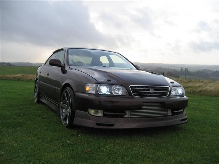 Toyota Chaser JZX100 Tourer V - I Frederikshavn lige efter den nye motor var kommet i billede 18