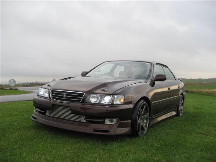 Toyota Chaser JZX100 Tourer V - I Frederikshavn lige efter den nye motor var kommet i billede 19