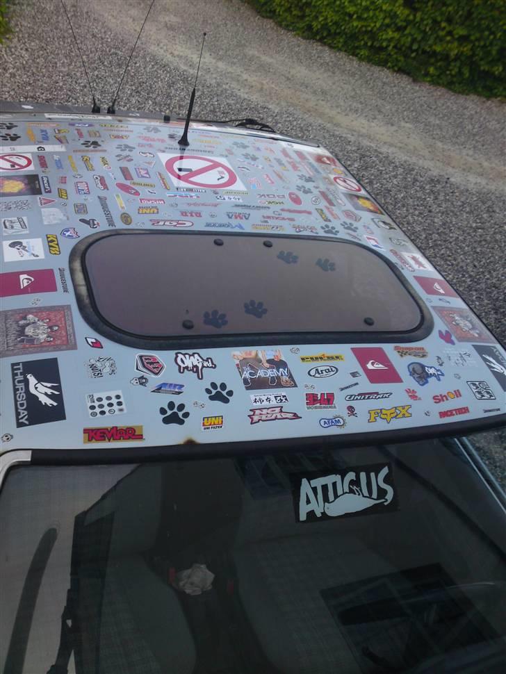 Toyota Corolla Liftback (CE80) - Klistermærker! billede 12