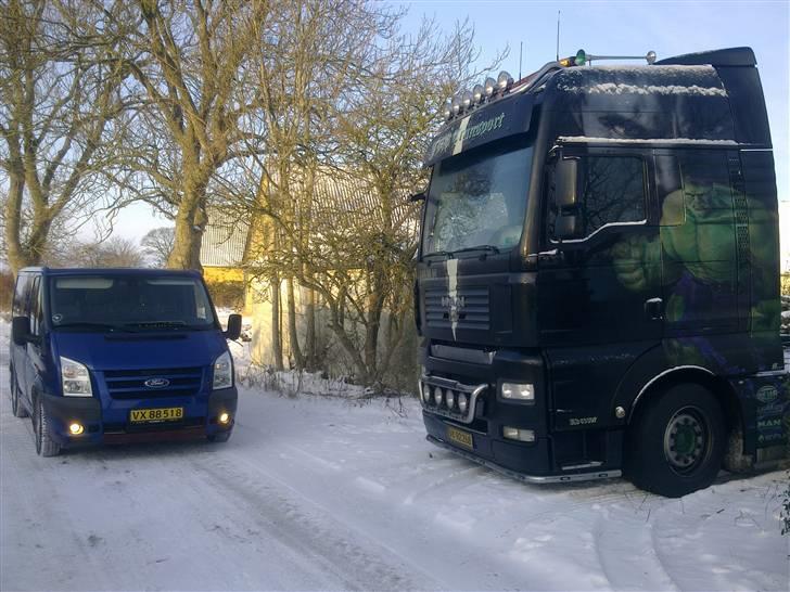 Ford transit 140 sport - transitten sammen med min nye `firmabil` billede 10