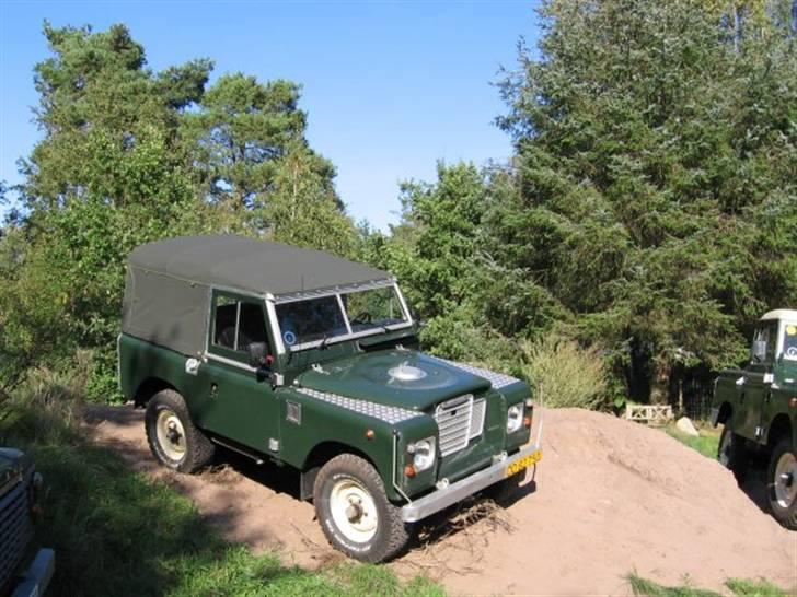 Land Rover 88"er serie III - landrover sjov i bag haven billede 7