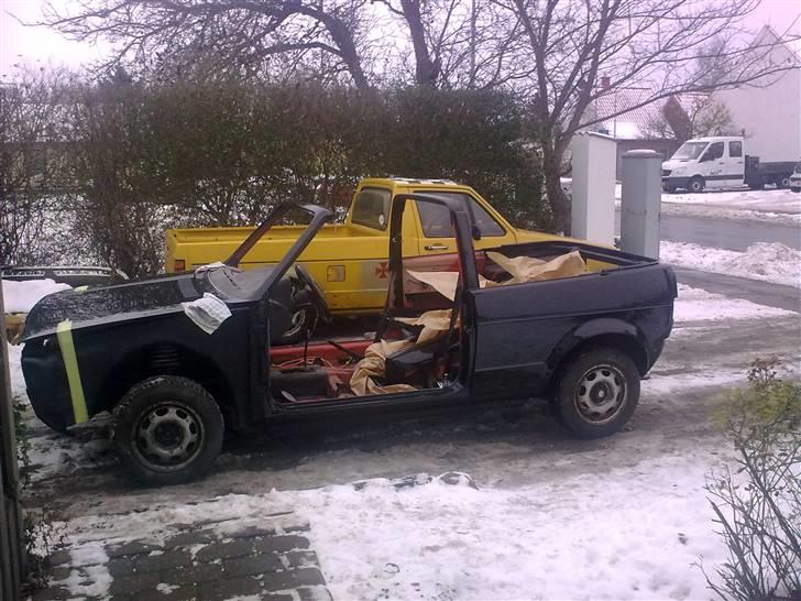 VW golf 1 cab projekt  malet billede 10