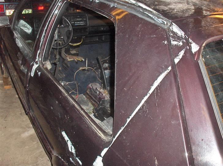 VW golf  GTI 16v Edition one - rester efter gaffa-tape. er dog fjernet. billede 8