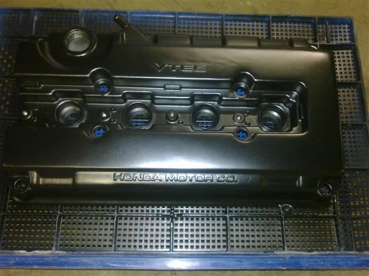 Honda Crx Vtec - exstra ventildækkel mat sort billede 17