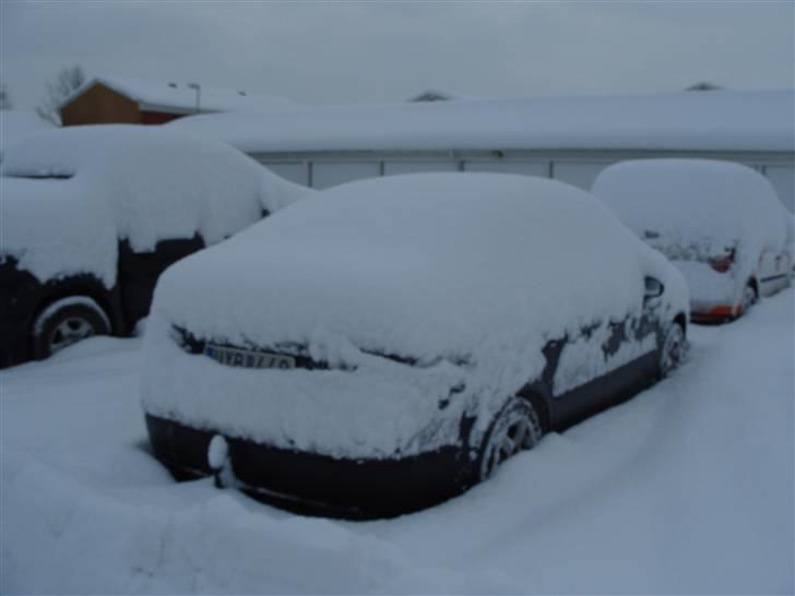 Saab 9-3 Vector *Gone* - Kan sne kraftigt her i sverige nogle gange. billede 16