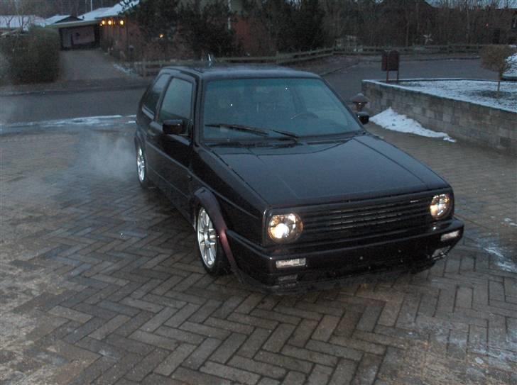 VW golf  GTI 16v Edition one - 1/1-2010... første lille tur i bilen, og en hurtig vask . billede 12