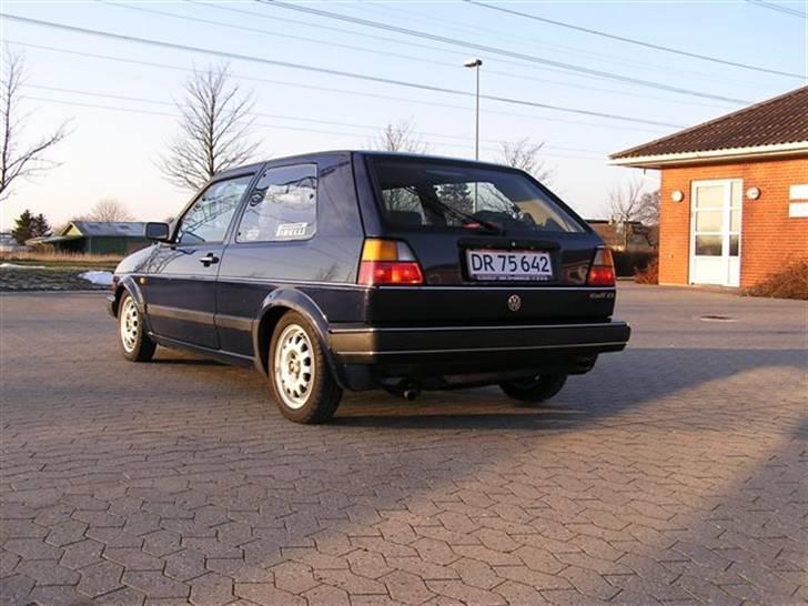 VW Golf II US Edition - På vinterhjul billede 18