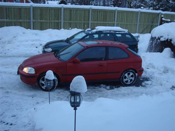 Honda CIVIC1,6 vti vtec  SOLGT! billede 17