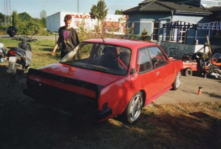 Opel ascona B - fandt lige nogen gamle billeder, hvor den er i race mode billede 9