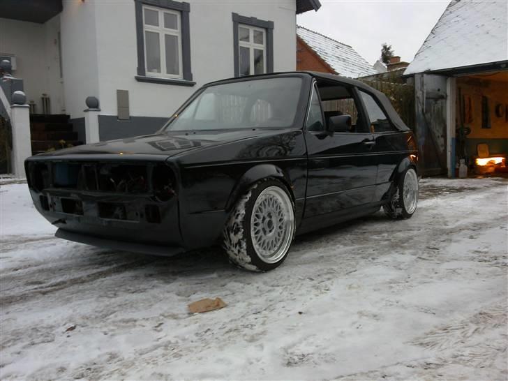 VW golf 1 cab projekt  malet billede 13