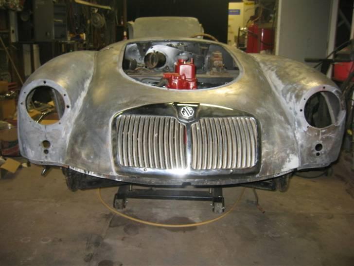 MG A 1500 Roadster - Bilen som den stod i USA billede 1