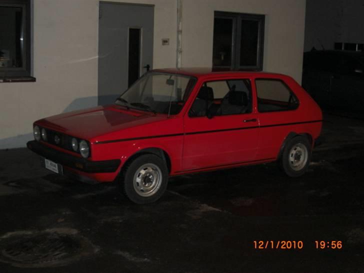 VW Golf 1 - Første stop efter købet, hos gode venner i Lichtenfels, med efterfølgende god middag på et lokalt Gästhaus billede 6