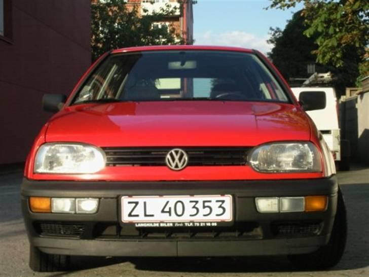 VW Golf 3 1,6 CL Europe - Standard lygter billede 1