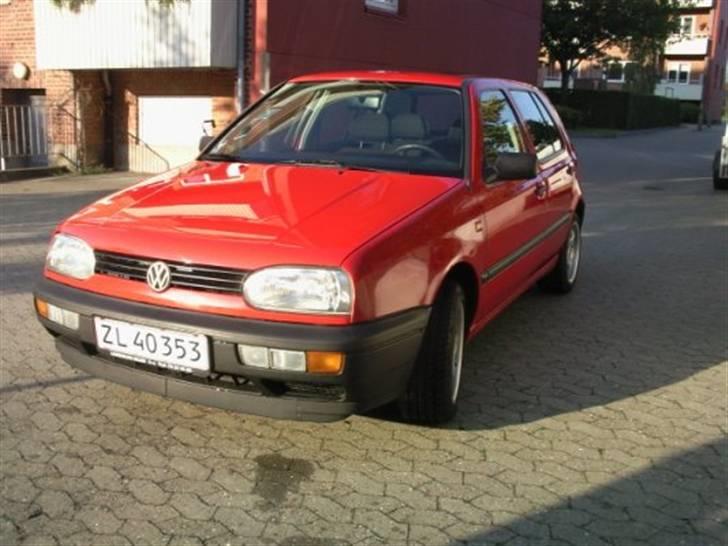 VW Golf 3 1,6 CL Europe - sådan ser den ud billede 4