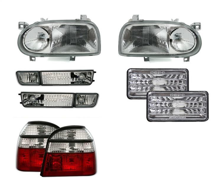 VW Golf 3 1,6 CL Europe - nye lygter bestilt og er på vej i posten, skal nok blive godt. billede 5