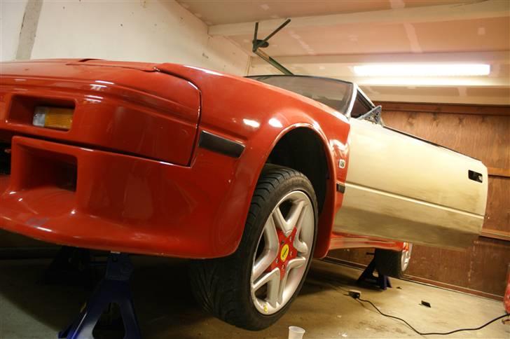 Toyota Mr2  (aw11) *SOLGT* - 17 Januar 2010. Meget fin venste dør fra en import købt, og prøvemonteret. 100% rustfri, som sjældent er set i venste dør! billede 11