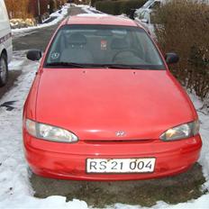 Hyundai accent 1,3 solgt