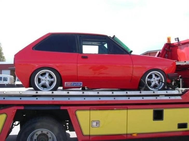 Ford fiesta - på vej til konkurrence. billede 4