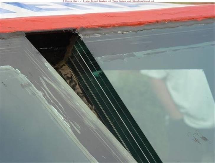 Ford fiesta - 8 cm tykt panser glas billede 7