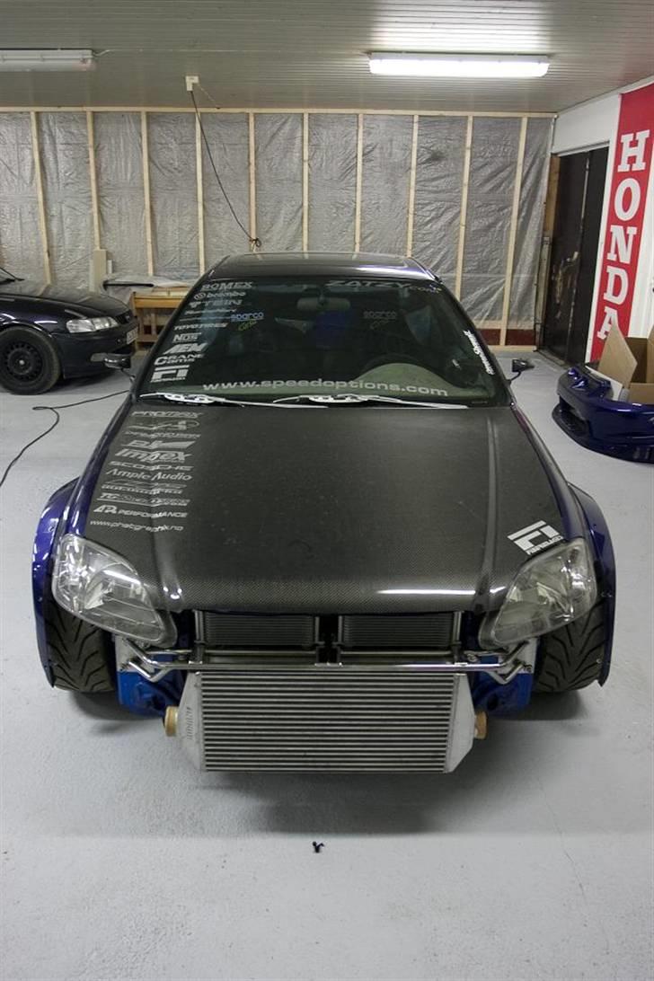 Honda Civic Si - Januar 2010... starter opp igjen med å få denne ferdig.... billede 9