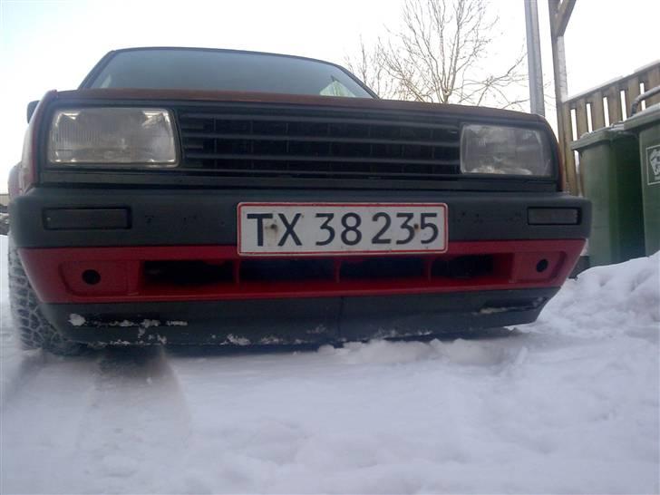 VW jetta 2 GL 1,6 diesel - mine kollega`r mener jeg skal bruge den som sneplov.. billede 8
