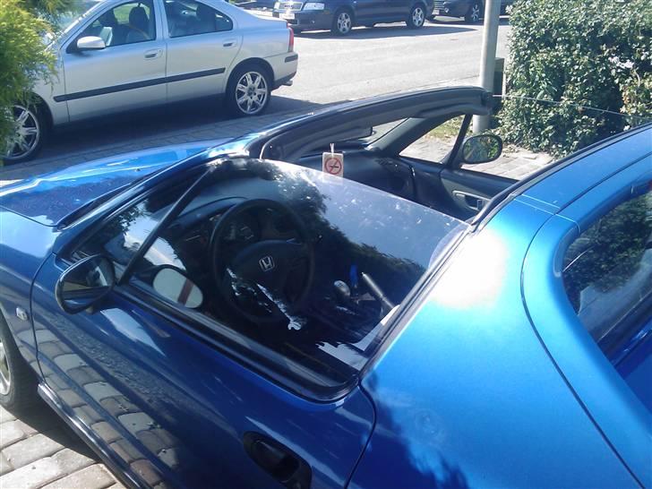 Honda Del Sol (Solgt) - Fra i sommer, da jeg lige havde fået bilen. billede 8