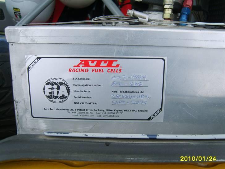 Renault clio w rally  - ATL tank fra 2009 billede 9