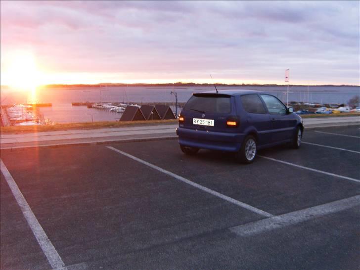 VW Polo 6n [DØD] - har lige fået sat bbs fælgene på og vasket bilen 28/2-2010 billede 3
