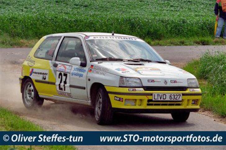 Renault clio w rally  - 1994 med Matthias Kahle bag rattet billede 14