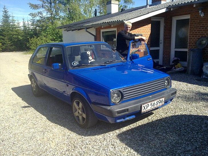 VW Golf 2 SOLGT !! - sådan så den ud inden jeg solgte den :)  billede 1