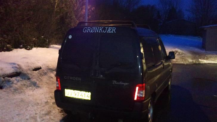 Citroën Berlingo - Det pynttede med solfilm , :)  billede 2