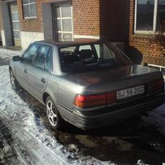 Toyota carina ll er færdig :(