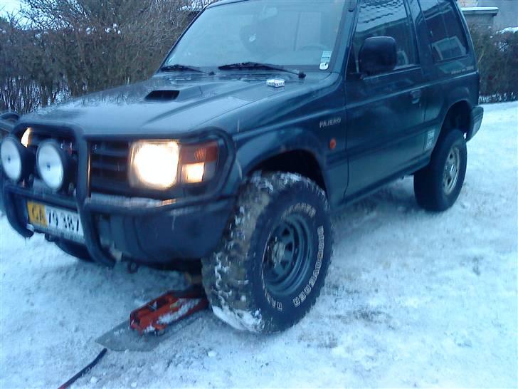 Mitsubishi pajero - ja så kunne det være rart med en ordentlig dunkraft billede 4