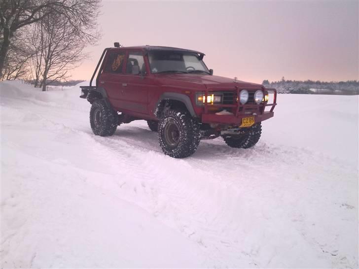 Toyota Land Cruiser HJ61 solgt - klar til sjov billede 9