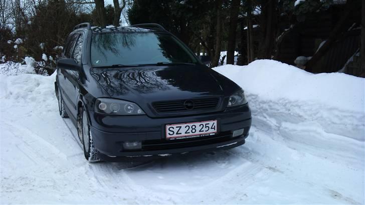 Opel Astra G Wagon 1.8 SOLGT - I vinter tøjet billede 9
