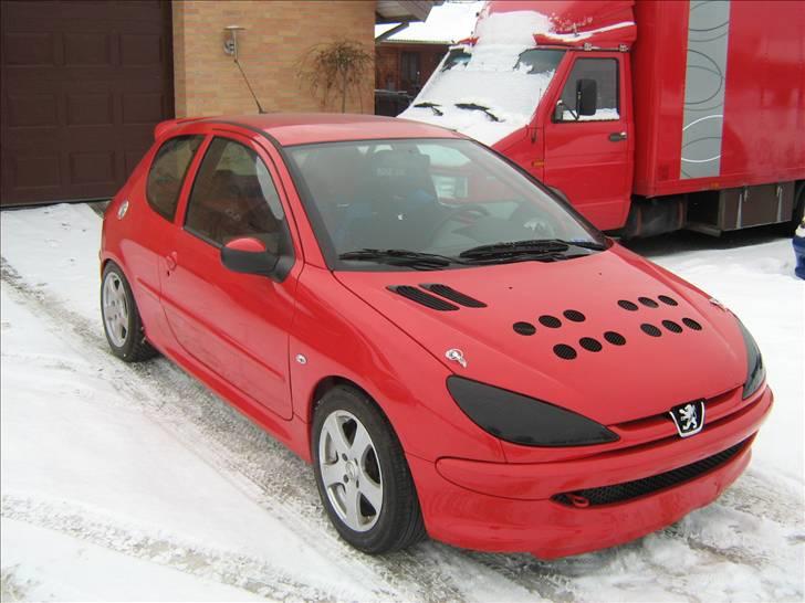 Peugeot 206 rc - første gang ude af værkstedet billede 1