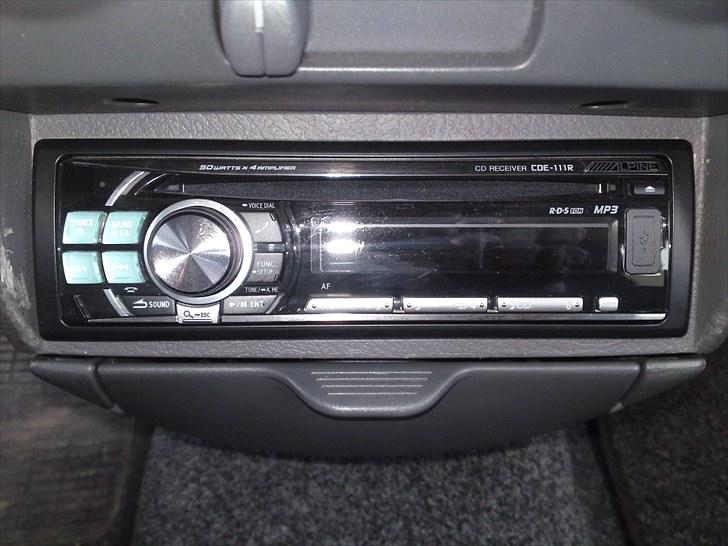 Fiat punto 60 ( SOLGT ) - alpine radio (spritny). alpine det spiller max.  billede 20