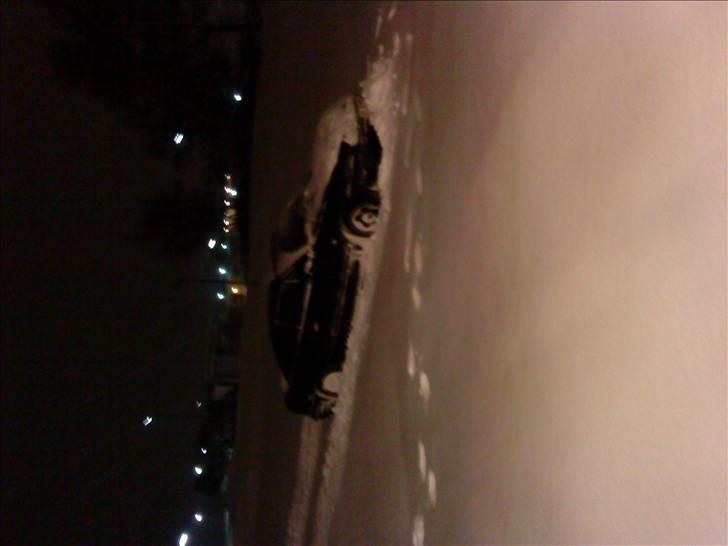 Opel calibra - ja, så kom hun ikke længere ;-) billede 3