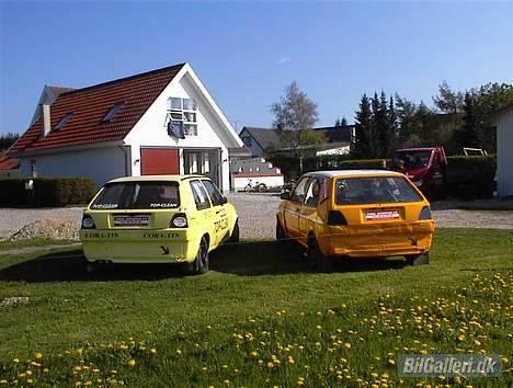 VW Golf II (Folkeracer)SOLGT - det "VAR" to fine Golf´er.. meen så var der vist noget mæ noget autoværn ikk Brormand hehe.. billede 10