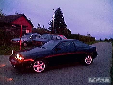 Toyota Celica 1.6i gt *SOLGT* - Solnedgang. Ta jeg ikk a bilerne i baggrunden hehe.. billede 15