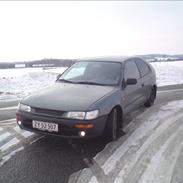 Toyota Corolla byttet med rallye