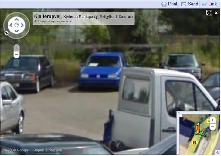 VW Golf IV 1,8 20V  - Fundet over google street, og ja er sikker på det er min bil :) billede 11