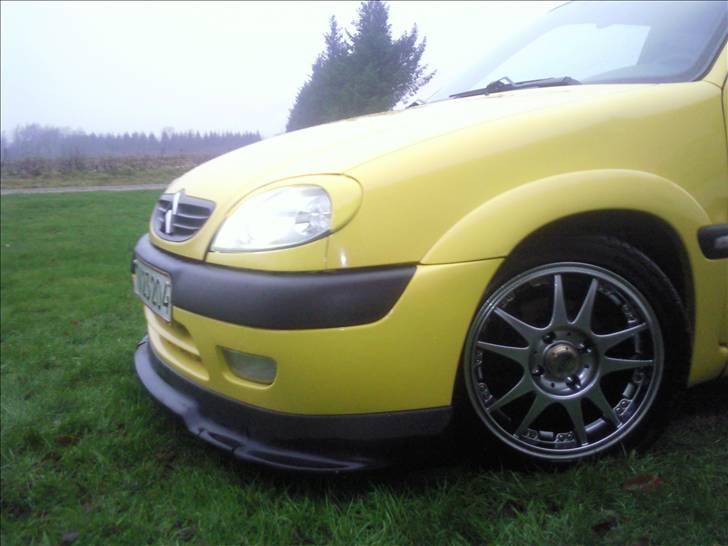 Citroën saxo vts solgt - dotz brand hatz 15" med 195-45/15 toyo t1r så er der bid i asfalten billede 18
