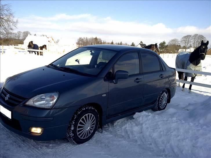 Suzuki Liana - Bilen med maskotten bag ved :) billede 1