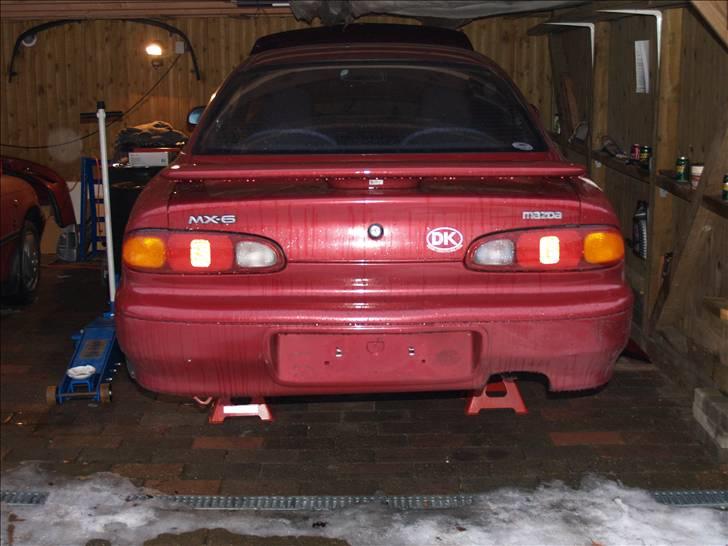 Mazda MX-6 (Projekt) (Solgt) - Færdig monteret J-spec Baglyter billede 20
