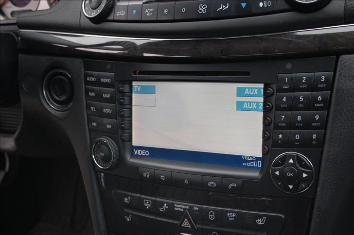 Mercedes Benz E55 AMG  - Command med TV Tuner og navi osv. billede 13