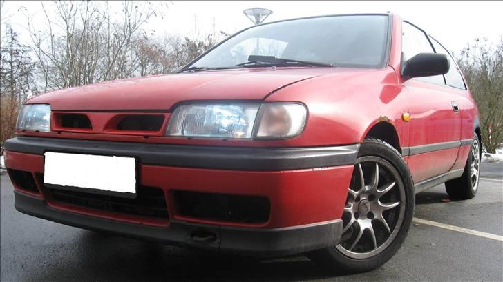 Nissan sunny N14 totalskadet - som den ser ud nu. 28-02-10 billede 18